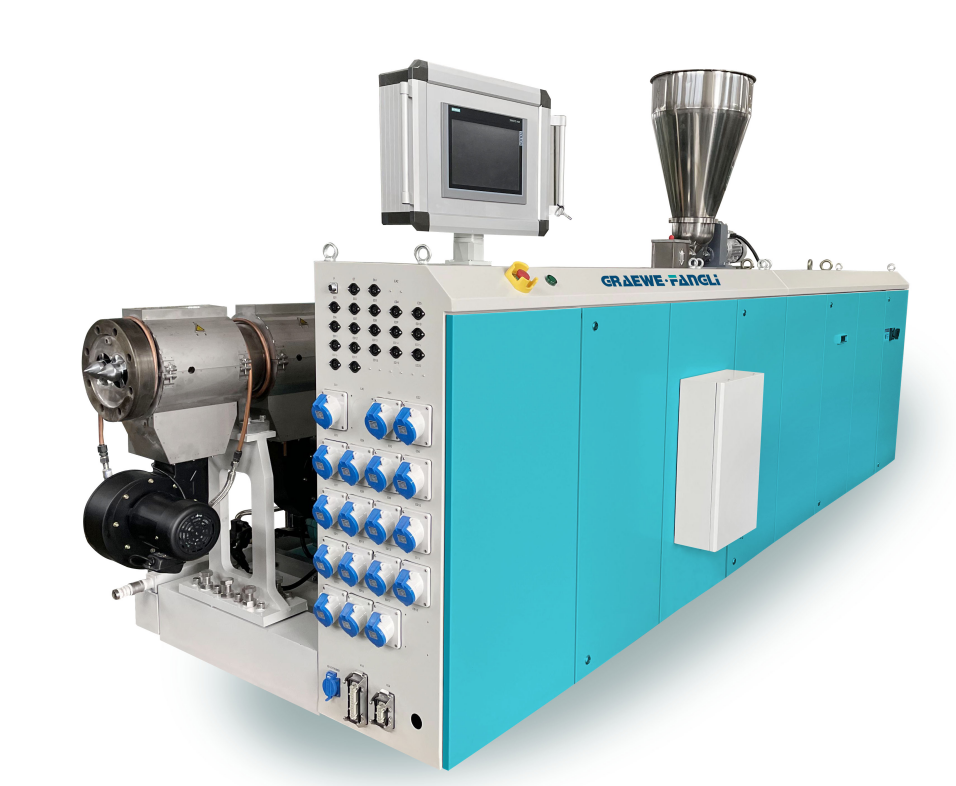 Procédures de fonctionnement et spécifications pour l'extrudeuse à double vis