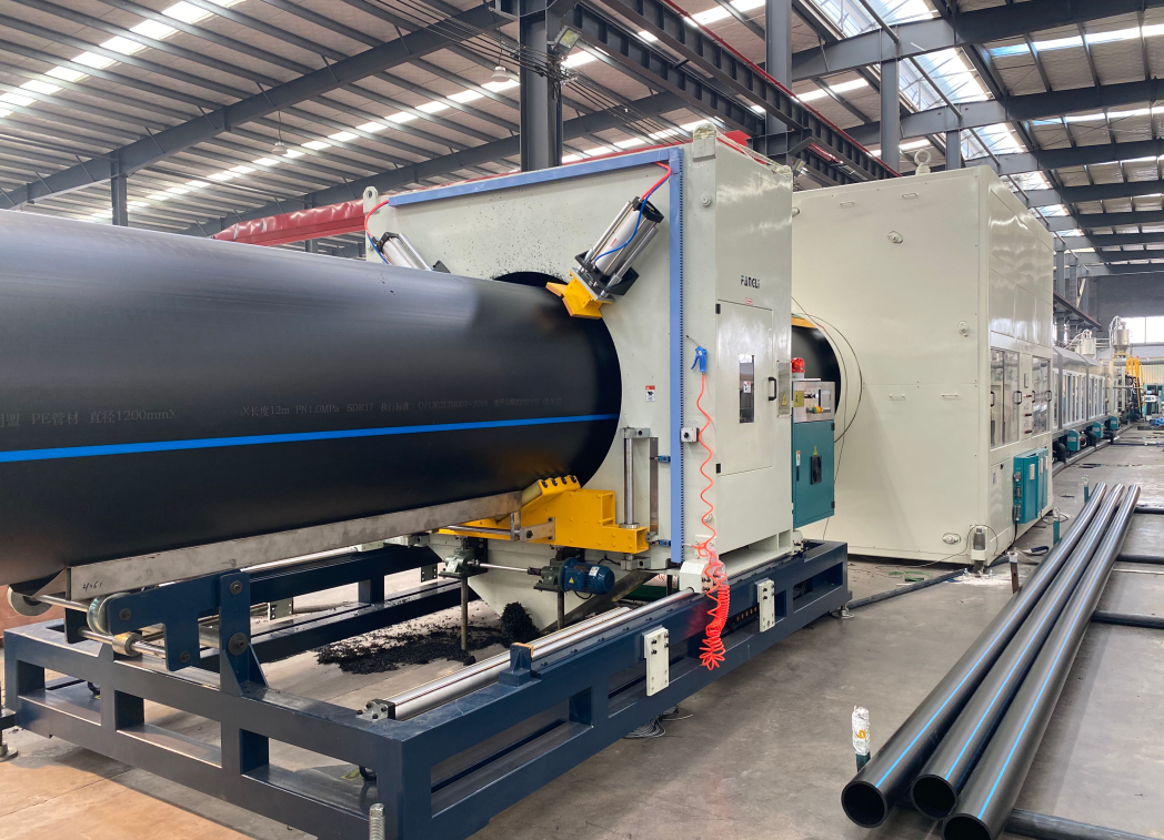 Le processus d'extrusion de tuyaux en plastique