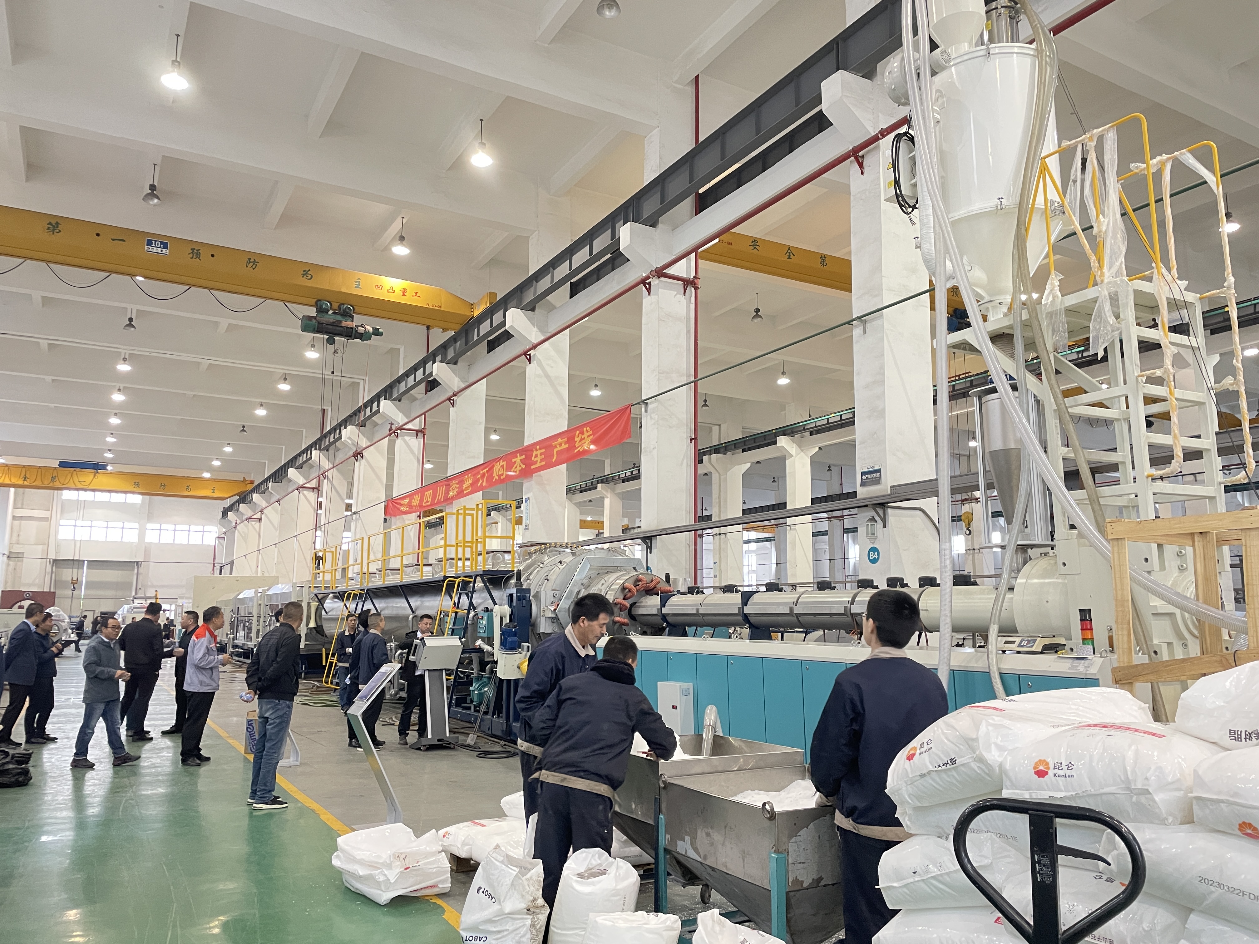 Étapes de maintenance importantes pour l'entretien d'une ligne d'extrusion de tuyaux en plastique