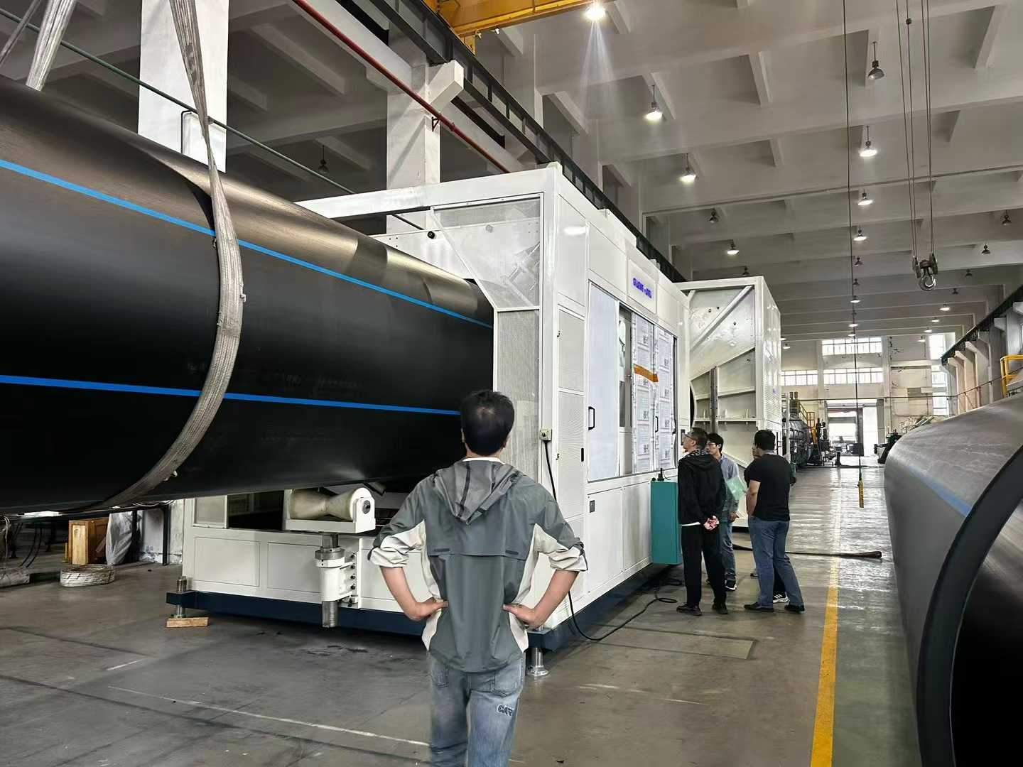 Points clés pour l'équipement de démarrage et la technologie de production de tuyaux PE de grand diamètre supérieur à 2 000 mm