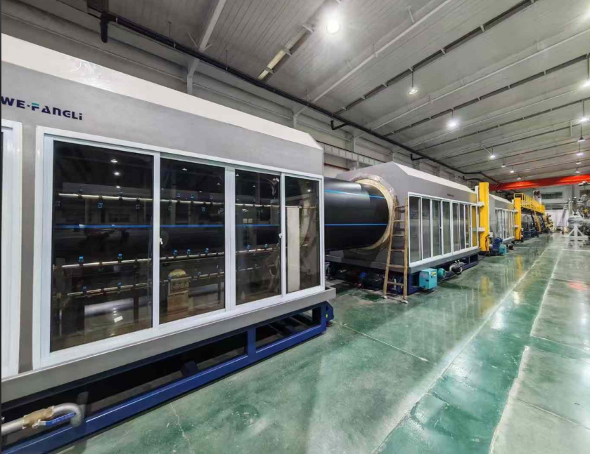 Points clés pour l'équipement de démarrage et la technologie de production de tuyaux PE de grand diamètre supérieur à 2 000 mm